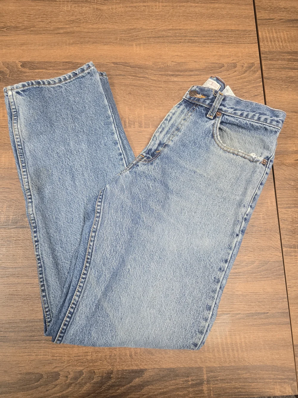 Levi Strauss Signature Jeans Mens 32x34 Regular Fit Blue Denim